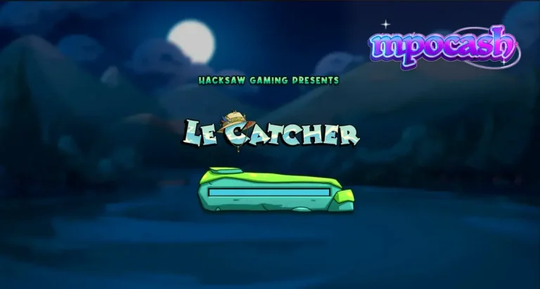 Rakun pemancing dalam slot Le Catcher